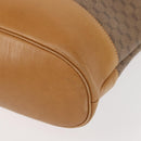 GUCCI Micro GG Supreme Shoulder Bag PVC Beige Gold Auth ki6122-16