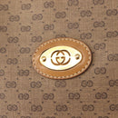 GUCCI Micro GG Supreme Shoulder Bag PVC Beige Gold Auth ki6122-17