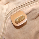 GUCCI Micro GG Supreme Shoulder Bag PVC Beige Gold Auth ki6122-18