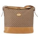 GUCCI Micro GG Supreme Shoulder Bag PVC Beige Gold Auth ki6122-13