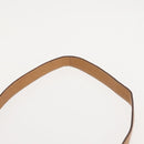 GUCCI Micro GG Supreme Shoulder Bag PVC Beige Gold Auth ki6122-8