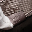 GUCCI GG Implementation Tote Bag PVC Silver Pink gray 211138 Auth ki6125-12