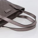GUCCI GG Implementation Tote Bag PVC Silver Pink gray 211138 Auth ki6125-7