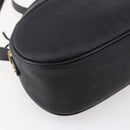 Christian Dior Trotter Canvas Shoulder Bag Black Auth ki6126-14