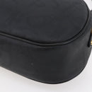 Christian Dior Trotter Canvas Shoulder Bag Black Auth ki6126-15