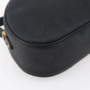 Christian Dior Trotter Canvas Shoulder Bag Black Auth ki6126-16