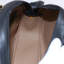 Christian Dior Trotter Canvas Shoulder Bag Black Auth ki6126-17