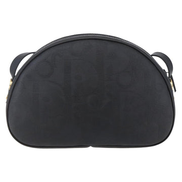Christian Dior Trotter Canvas Shoulder Bag Black Auth ki6126 - 0
