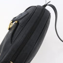 Christian Dior Trotter Canvas Shoulder Bag Black Auth ki6126-6