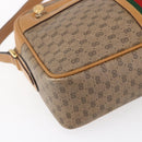 GUCCI Micro GG Supreme Web Sherry Line Bag PVC Beige 001 23 0942 Auth ki6128-14