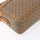 GUCCI Micro GG Supreme Web Sherry Line Bag PVC Beige 001 23 0942 Auth ki6128-16