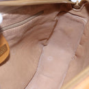 GUCCI Micro GG Supreme Web Sherry Line Bag PVC Beige 001 23 0942 Auth ki6128-20