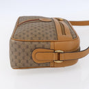 GUCCI Micro GG Supreme Web Sherry Line Bag PVC Beige 001 23 0942 Auth ki6128-4