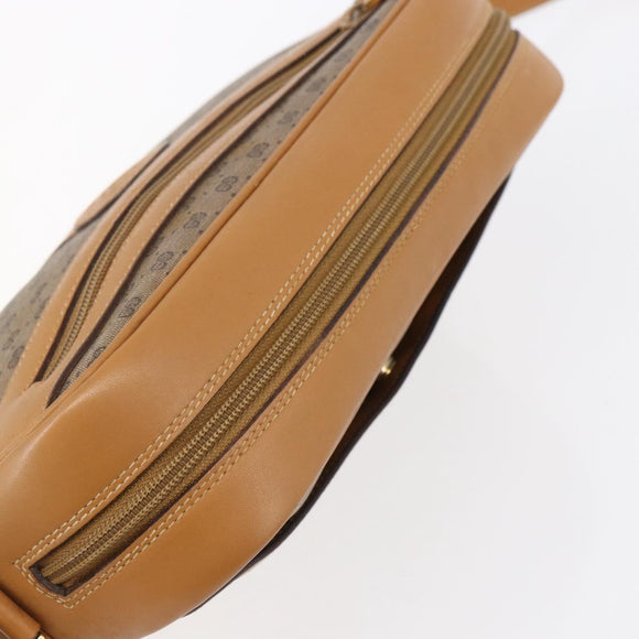 GUCCI Micro GG Supreme Web Sherry Line Bag PVC Beige 001 23 0942 Auth ki6128