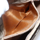 GUCCI GG Supreme Shoulder Bag PVC Leather Beige Gold 001 106 0185 Auth ki6140-20