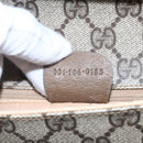 GUCCI GG Supreme Shoulder Bag PVC Leather Beige Gold 001 106 0185 Auth ki6140-22