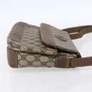 GUCCI GG Supreme Shoulder Bag PVC Leather Beige Gold 001 106 0185 Auth ki6140-5