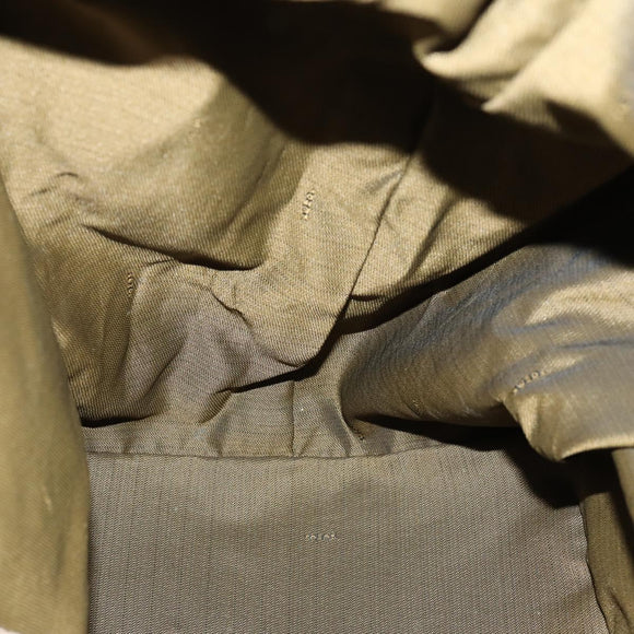 FENDI Zucca Canvas Boston Bag Black Brown gold Auth ki6142