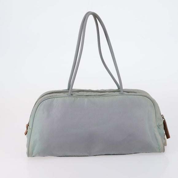 PRADA Shoulder Bag Nylon 3 Set Navy Pink gray Auth ki6143