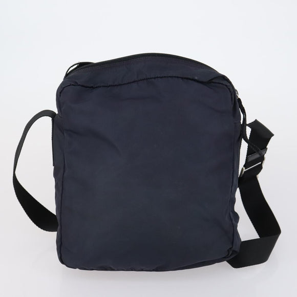 PRADA Shoulder Bag Nylon 3 Set Navy Pink gray Auth ki6143