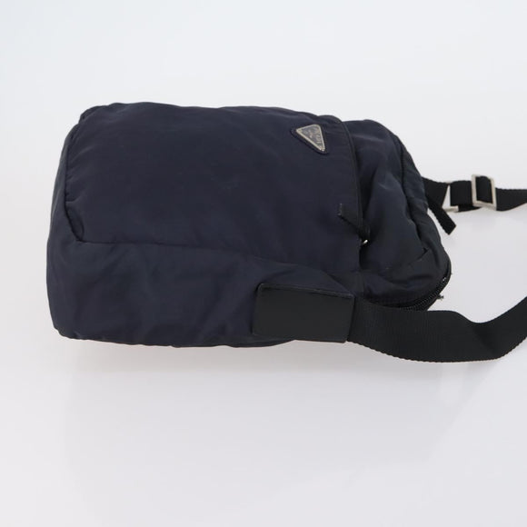 PRADA Shoulder Bag Nylon 3 Set Navy Pink gray Auth ki6143