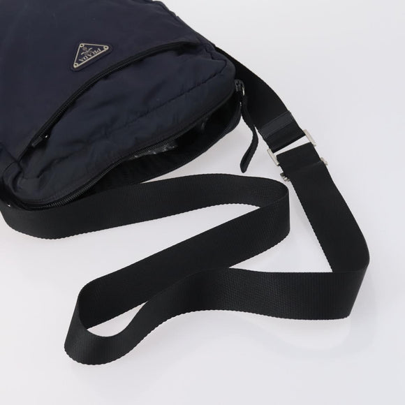 PRADA Shoulder Bag Nylon 3 Set Navy Pink gray Auth ki6143