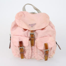 PRADA Shoulder Bag Nylon 3 Set Navy Pink gray Auth ki6143 - 0