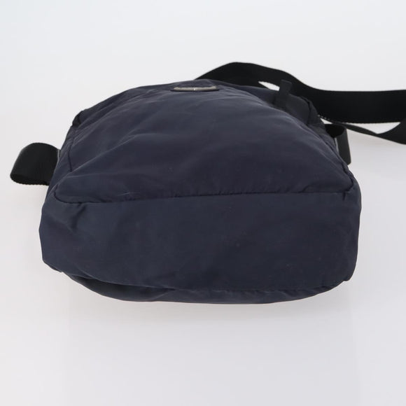 PRADA Shoulder Bag Nylon 3 Set Navy Pink gray Auth ki6143