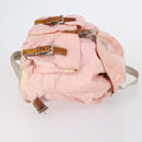 PRADA Shoulder Bag Nylon 3 Set Navy Pink gray Auth ki6143-4