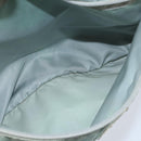 PRADA Shoulder Bag Nylon Light Blue Silver Auth ki6149-11