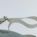 PRADA Shoulder Bag Nylon Light Blue Silver Auth ki6149-8