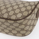 GUCCI GG Supreme Web Sherry Line Bag PVC Beige Gold 89 02 032 Auth ki6150-12