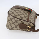 GUCCI GG Supreme Web Sherry Line Bag PVC Beige Gold 89 02 032 Auth ki6150-5