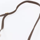 GUCCI GG Supreme Web Sherry Line Bag PVC Beige Gold 89 02 032 Auth ki6150-8