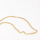 CHANEL Matelasse Chain Shoulder Bag Satin Black Gold CC Auth ki6158-8