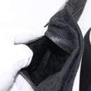 GUCCI GG Canvas Waist bag Black Silver 28566 Auth ki6159-20