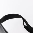 GUCCI GG Canvas Waist bag Black Silver 28566 Auth ki6159-8