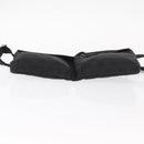 GUCCI GG Canvas Waist bag Black Silver 28566 Auth ki6159-9