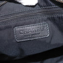 CHANEL New Travel Line Hand Bag Nylon Black CC Auth ki6162-19