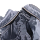 CHANEL New Travel Line Hand Bag Nylon Black CC Auth ki6162-20