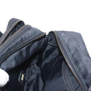 CHANEL New Travel Line Hand Bag Nylon Black CC Auth ki6162-21