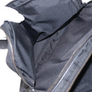 CHANEL New Travel Line Hand Bag Nylon Black CC Auth ki6162-22