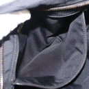 CHANEL New Travel Line Hand Bag Nylon Black CC Auth ki6162-24