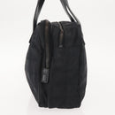 CHANEL New Travel Line Hand Bag Nylon Black CC Auth ki6162-3