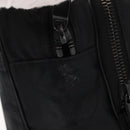 CHANEL New Travel Line Hand Bag Nylon Black CC Auth ki6162-5