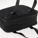 CHANEL New Travel Line Hand Bag Nylon Black CC Auth ki6162-7