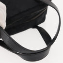 CHANEL New Travel Line Hand Bag Nylon Black CC Auth ki6162-8