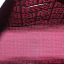 CARTIER Must Line Shoulder Bag Leather Bordeaux Gold Auth ki6163-11