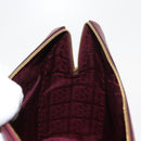 CARTIER Must Line Shoulder Bag Leather Bordeaux Gold Auth ki6163-19