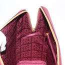 CARTIER Must Line Shoulder Bag Leather Bordeaux Gold Auth ki6163-20